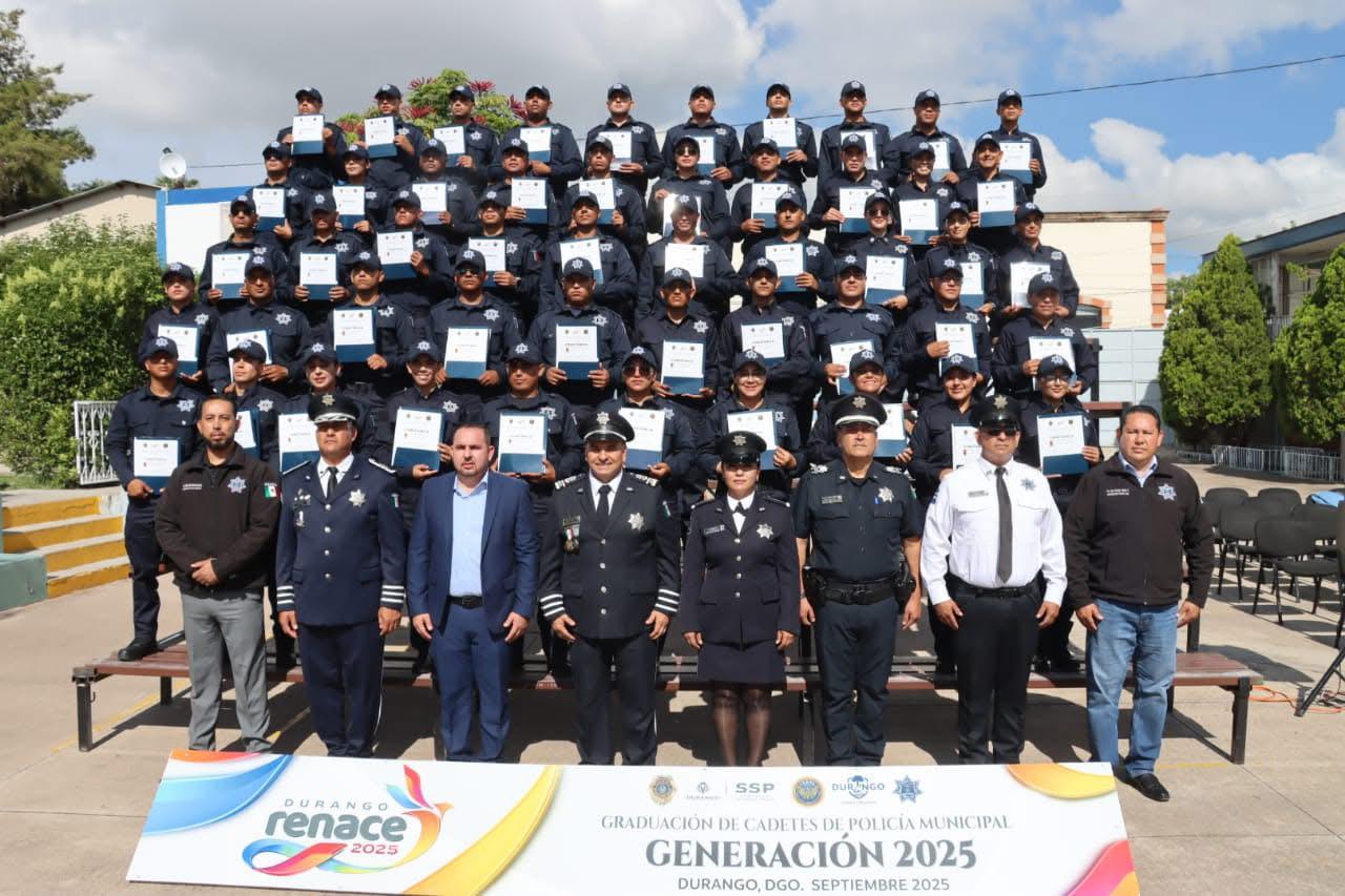 GRADUACIÓN DE POLICÍAS MUNICIPALES